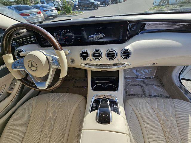 used 2018 Mercedes-Benz S-Class car, priced at $53,995