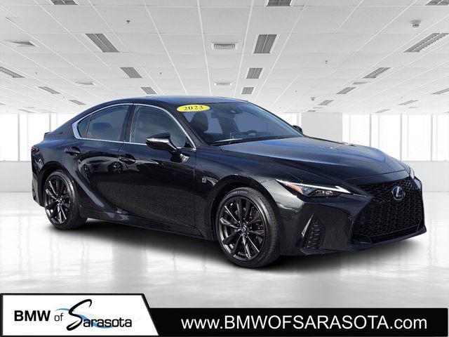 used 2023 Lexus IS 350 car, priced at $40,732