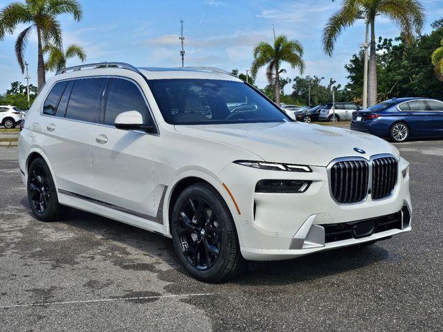 new 2025 BMW X7 car, priced at $91,475