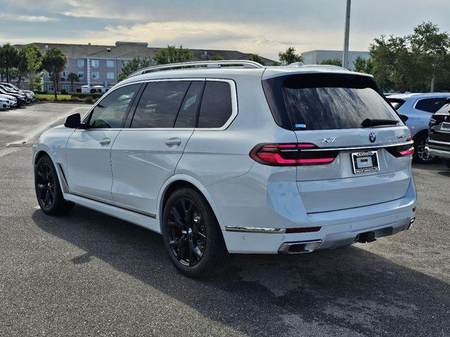 new 2025 BMW X7 car, priced at $91,475