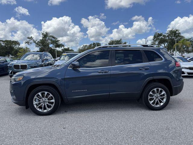used 2021 Jeep Cherokee car, priced at $18,371