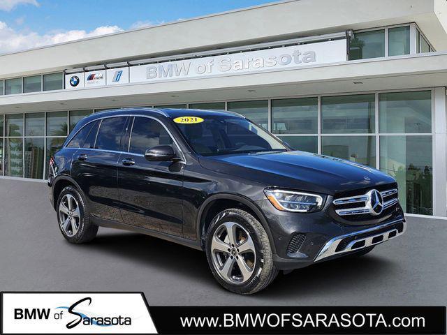 used 2021 Mercedes-Benz GLC 300 car, priced at $30,794