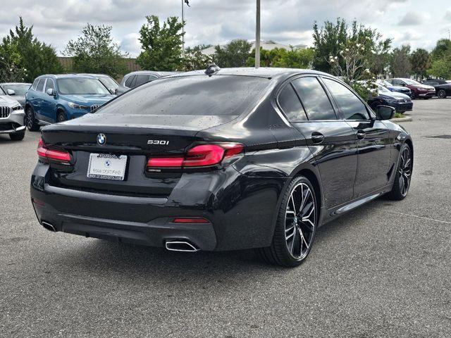 used 2021 BMW 530 car, priced at $33,485