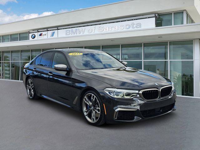 used 2018 BMW M550 car, priced at $30,532