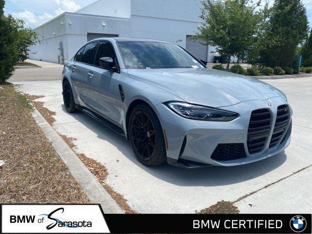 used 2023 BMW M3 car, priced at $83,991