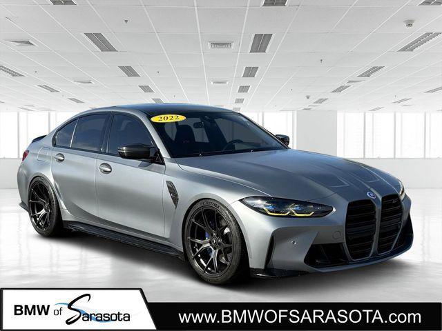 used 2022 BMW M3 car, priced at $79,891