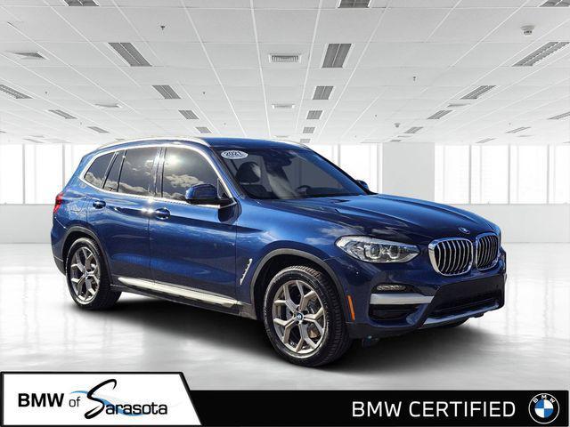 used 2021 BMW X3 car, priced at $28,602