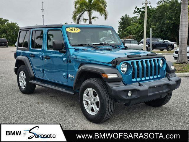 used 2019 Jeep Wrangler Unlimited car, priced at $27,991