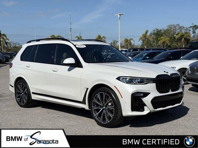 used 2021 BMW X7 car, priced at $53,262