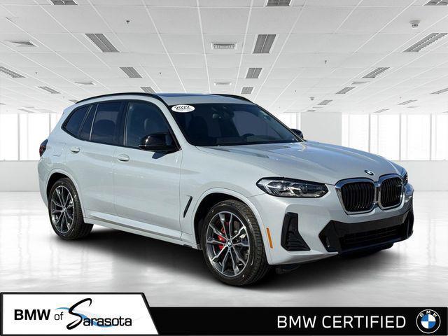 used 2022 BMW X3 car, priced at $43,381