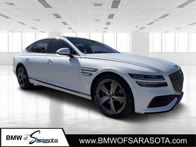 used 2023 Genesis G80 car, priced at $45,891