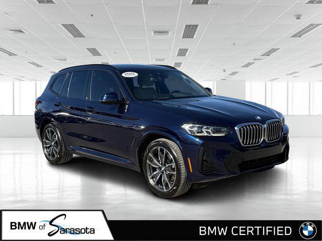 used 2022 BMW X3 car, priced at $33,681