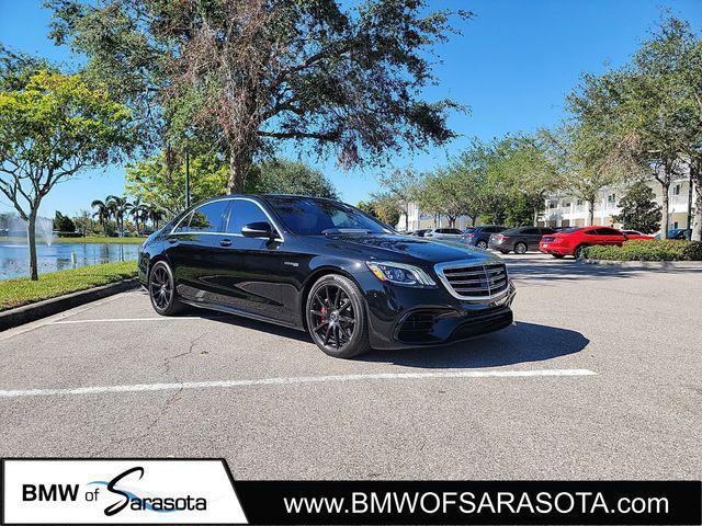 used 2020 Mercedes-Benz AMG S 63 car, priced at $79,992