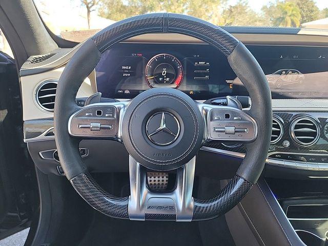 used 2020 Mercedes-Benz AMG S 63 car, priced at $78,993