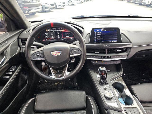 used 2022 Cadillac CT4-V car, priced at $50,983