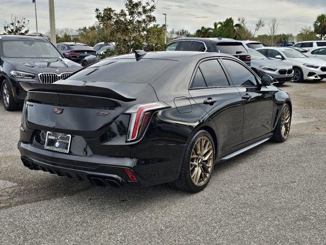 used 2022 Cadillac CT4-V car, priced at $50,983