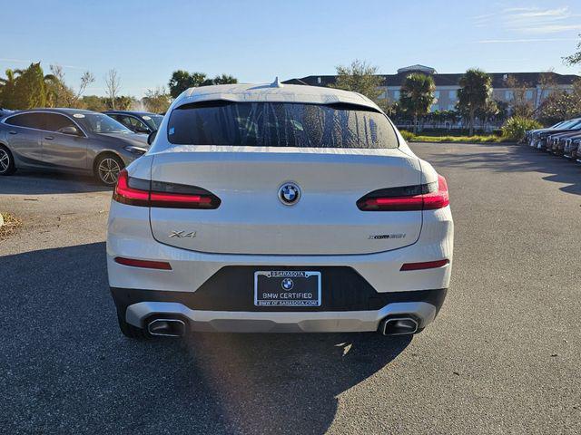 used 2023 BMW X4 car, priced at $47,652