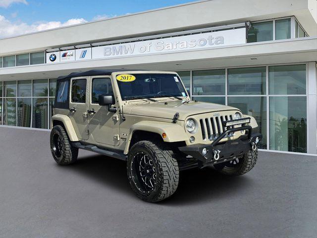 used 2017 Jeep Wrangler Unlimited car, priced at $29,151