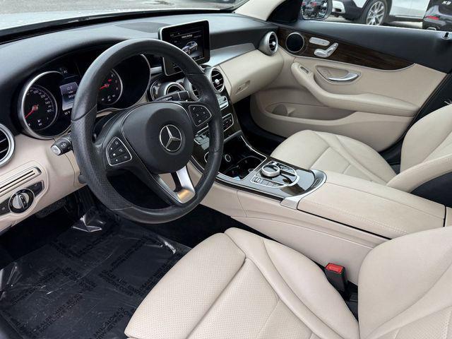 used 2017 Mercedes-Benz C-Class car, priced at $18,992