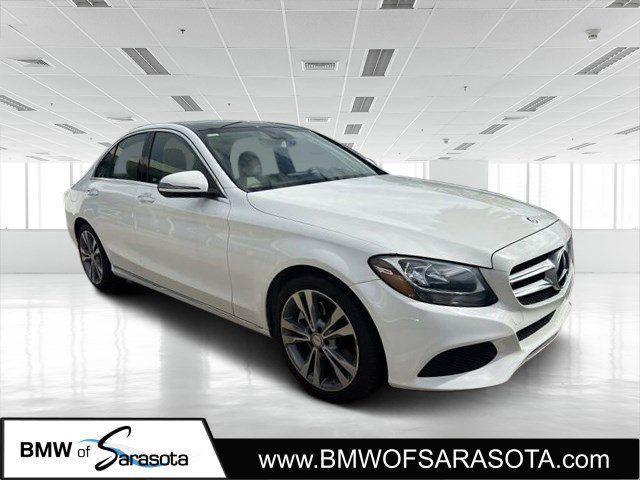 used 2017 Mercedes-Benz C-Class car, priced at $18,992