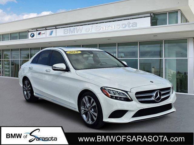 used 2019 Mercedes-Benz C-Class car, priced at $25,951