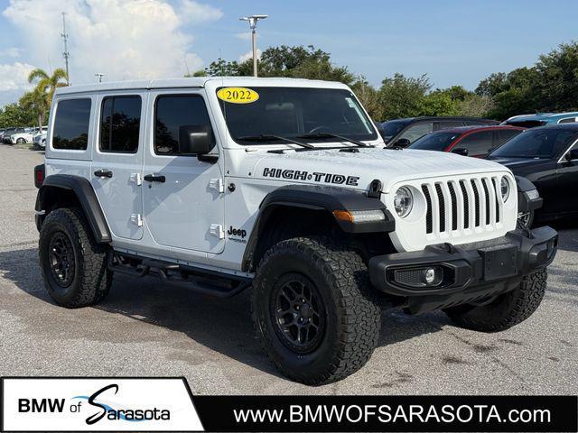 used 2022 Jeep Wrangler Unlimited car, priced at $36,720