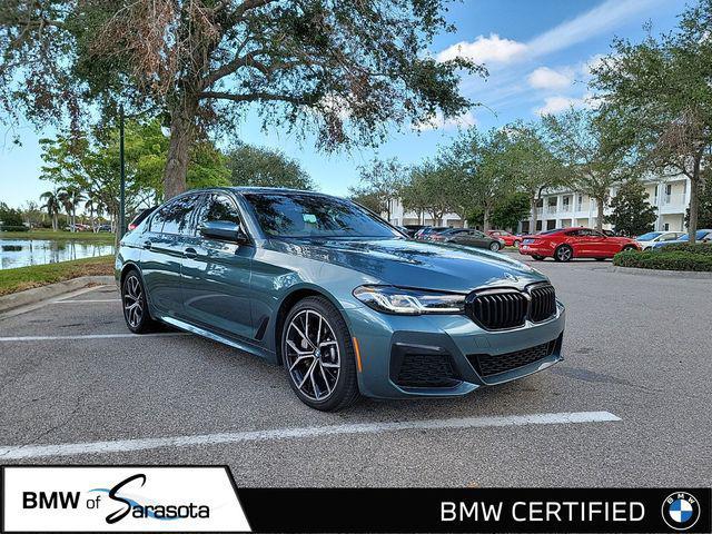 used 2021 BMW 530e car, priced at $32,451