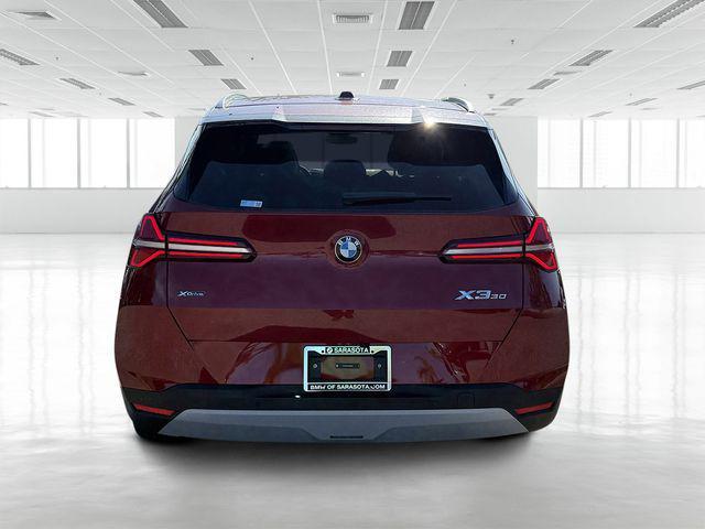 new 2025 BMW X3 car, priced at $55,350