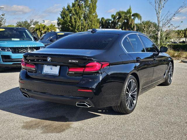 used 2022 BMW 530 car, priced at $38,992