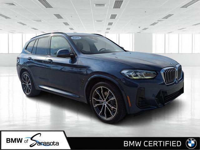 used 2022 BMW X3 car, priced at $33,393