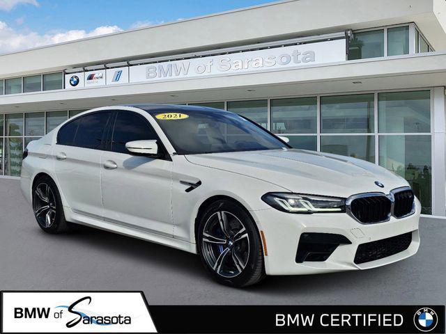 used 2021 BMW M5 car, priced at $74,774