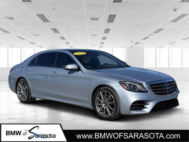 used 2020 Mercedes-Benz S-Class car, priced at $41,991