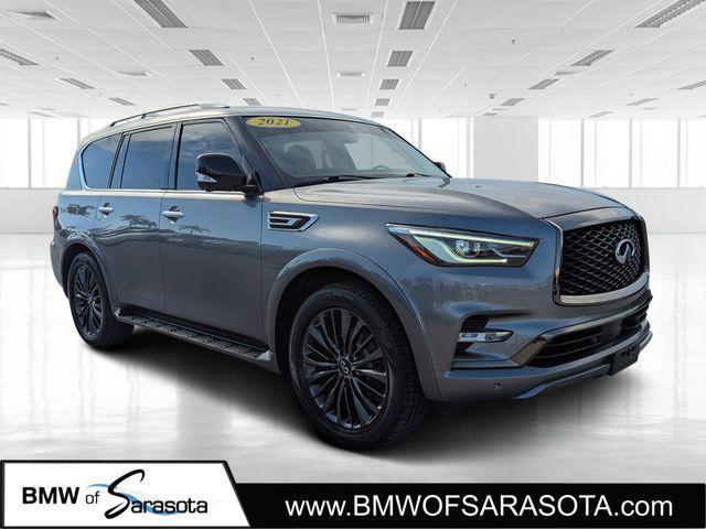 used 2021 INFINITI QX80 car, priced at $31,639