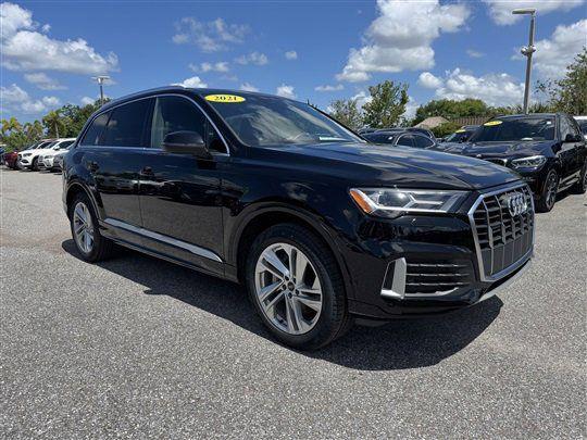 used 2021 Audi Q7 car, priced at $31,899