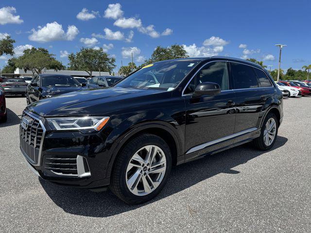 used 2021 Audi Q7 car, priced at $31,899