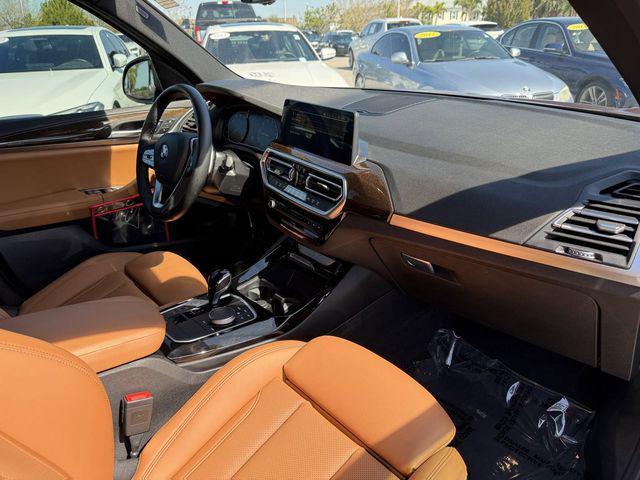 used 2022 BMW X3 car, priced at $33,821