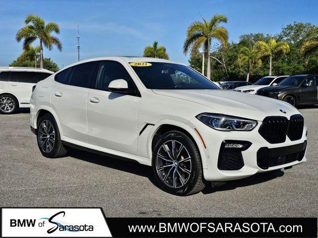 used 2021 BMW X6 car, priced at $62,751