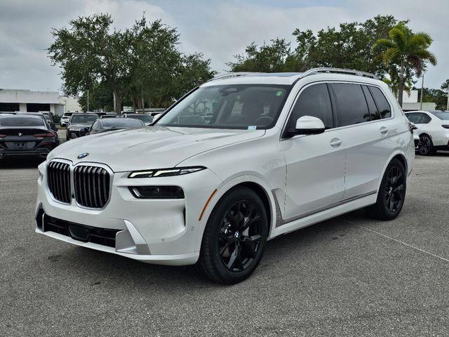 new 2025 BMW X7 car, priced at $91,645