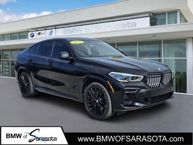 used 2022 BMW X6 car, priced at $70,532