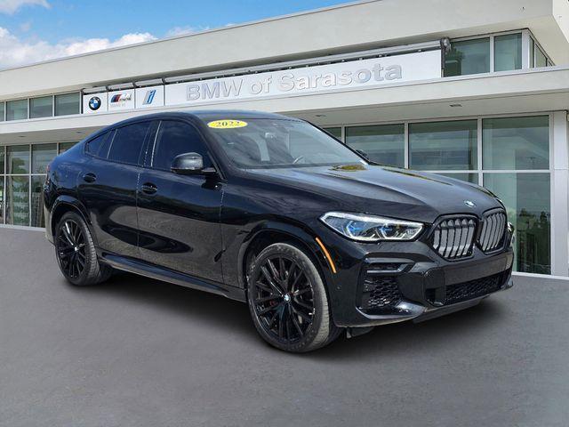 used 2022 BMW X6 car, priced at $73,941