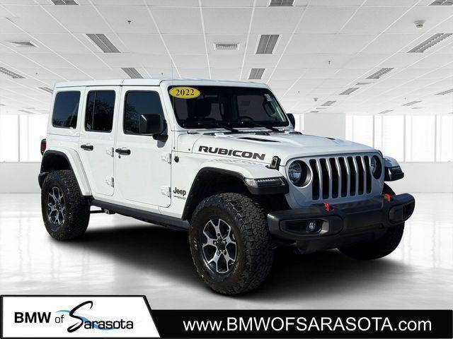 used 2022 Jeep Wrangler Unlimited car, priced at $35,362