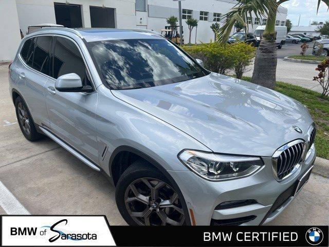 used 2021 BMW X3 car, priced at $34,571