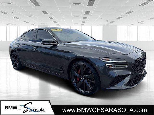 used 2023 Genesis G70 car, priced at $37,339