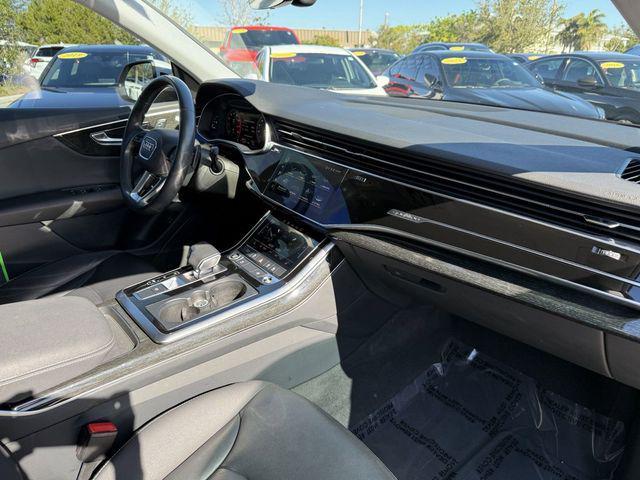 used 2021 Audi Q8 car, priced at $39,892