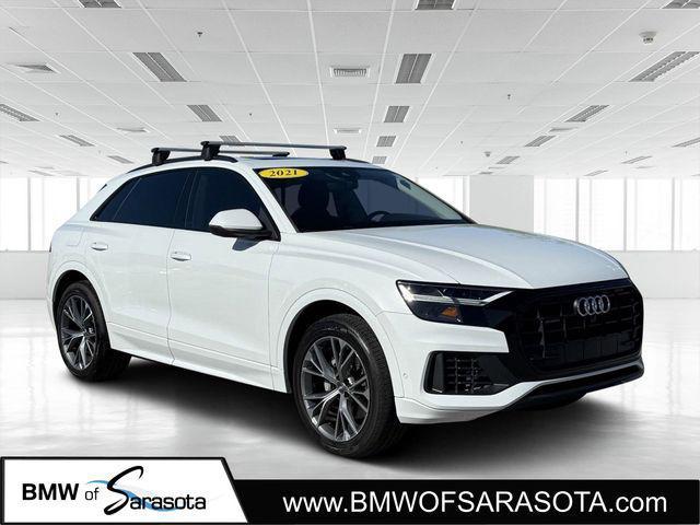 used 2021 Audi Q8 car, priced at $39,892