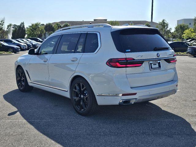 new 2025 BMW X7 car, priced at $91,345