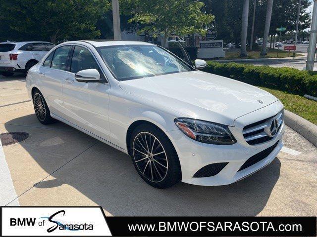 used 2021 Mercedes-Benz C-Class car, priced at $30,621