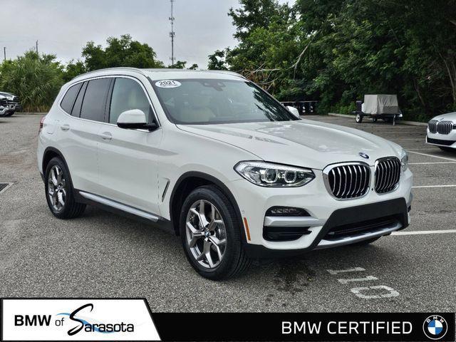 used 2021 BMW X3 car, priced at $32,991