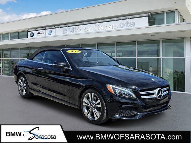 used 2018 Mercedes-Benz C-Class car, priced at $29,991