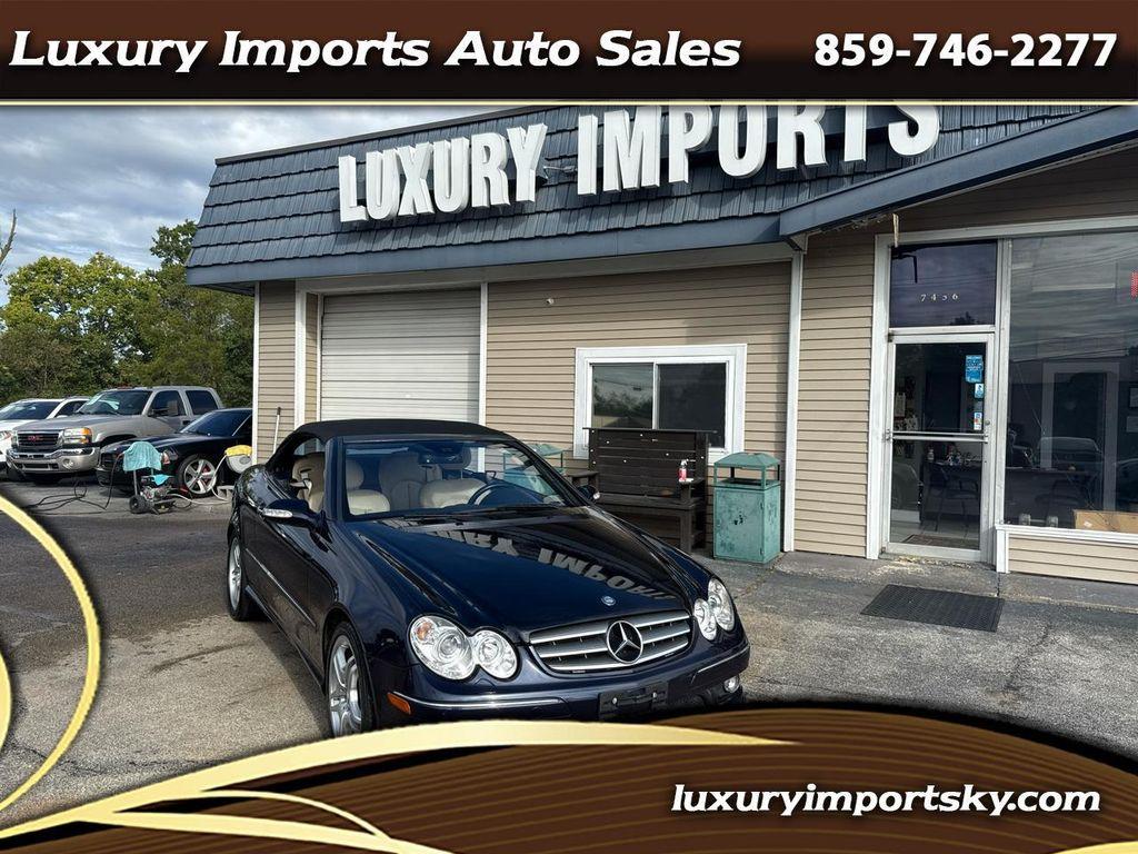 used 2009 Mercedes-Benz CLK-Class car, priced at $14,888